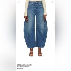 Citizens of Humanity horseshoe jeans in 28